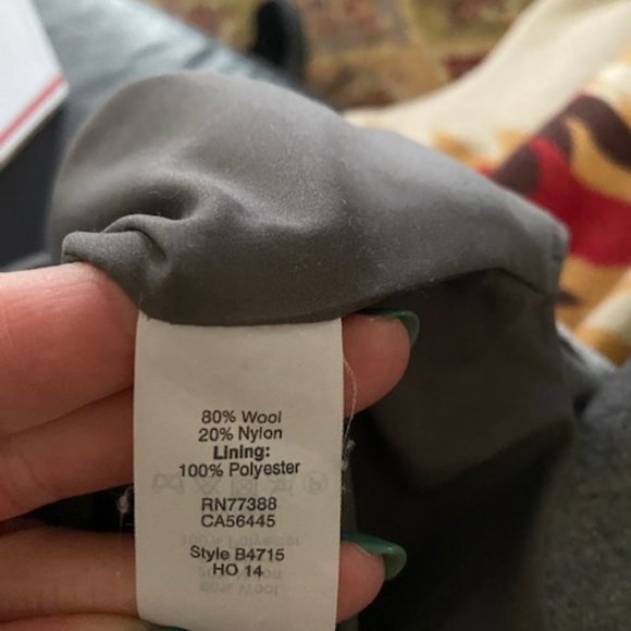 Madewell Atelier Gray Wool Blend Skirt - Picture 13 of 15